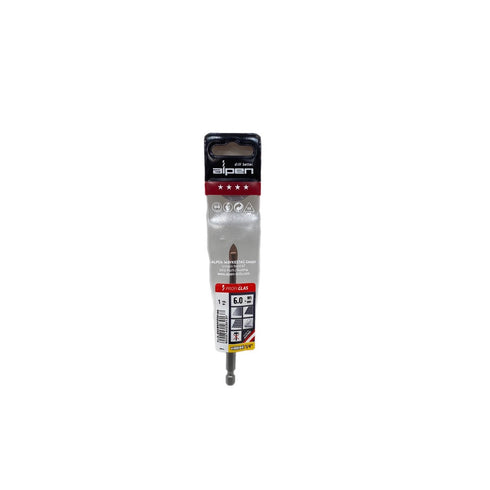 DRILL BIT 6MM GLASS & TILE ALPEN